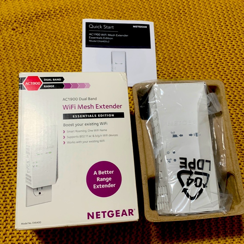 AC 1900 NETGEAR dual band range Wifi Mesh Extender